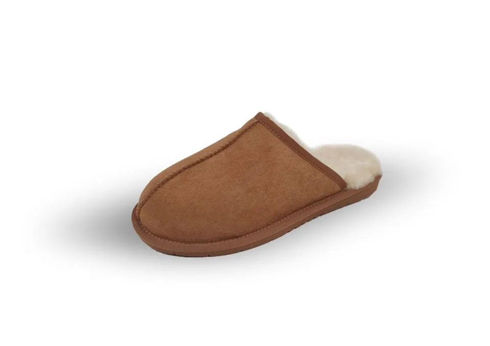 Men's Sheepskin Home Slippers